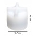 SP Bel-Art Spinfin Teflon Magnetic Stirring Bar; 12.7 x 12.7mm, White