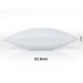 SP Bel-Art Spinbar Teflon Elliptical (Egg-Shaped) Magnetic Stirring Bar; 63.5 x 19mm, White