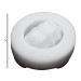 SP Bel-Art Spinring Teflon Magnetic Stirring Bar; 12.7 x 8mm, 19mm Ring O.D., White