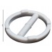 SP Bel-Art Spinring Teflon Magnetic Stirring Bar; 50.8 x 8mm, 57.2mm Ring O.D., White