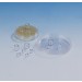 SP Bel-Art Sterile Cloning Cylinders; 8.5mm Top x 9.5mm Bottom O.D., Plastic (Pack of 50)