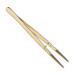 SP Bel-Art Teflon FEP Steel Forceps; ¾ in. Coated Tip, 3⅞ in. Length (Pack of 2)