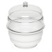 SP Bel-Art "Space Saver" Polycarbonate/Polypropylene Desiccator; 0.31 cu. ft.