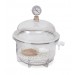 SP Bel-Art Lab Companion Clear Polycarbonate Round Style Vacuum Desiccator; 10 Liter
