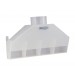 Tapered Rear Exhaust Fume Hoods