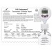 SP Bel-Art, H-B Frio-Temp Calibrated Electronic Verification Lollipop Stem Thermometer; 0/70C (32/158F), 4C Refrigerator Calibration