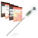 SP Bel-Art, H-B DURAC Bluetooth Stainless Steel Stem Thermometer; -50/300C (-58/572F)