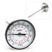 SP Bel-Art, H-B DURAC Bi-Metallic Dial Thermometer; -20 to 120C (0 to 250F), 1/2 in. NPT Threaded Connection, 75mm Dial