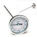 SP Bel-Art, H-B DURAC Bi-Metallic Dial Thermometer; -20 to 120C (0 to 250F), 1/2 in. NPT Threaded Connection, 75mm Dial