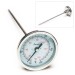 SP Bel-Art, H-B DURAC Bi-Metallic Dial Thermometer; 10 to 150C (50 to 300F), 1/2 in. NPT Threaded Connection, 75mm Dial