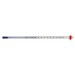 H-B DURAC Plus PFA Safety Coated Liquid-In-Glass Laboratory Thermometers, Organic Liquid Fill