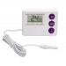 SP Bel-Art, H-B DURAC Calibrated Dual Zone Electronic Thermometer with Waterproof Sensor; -50/70C (-58/158F) External, -10/50C (14/122F) Internal