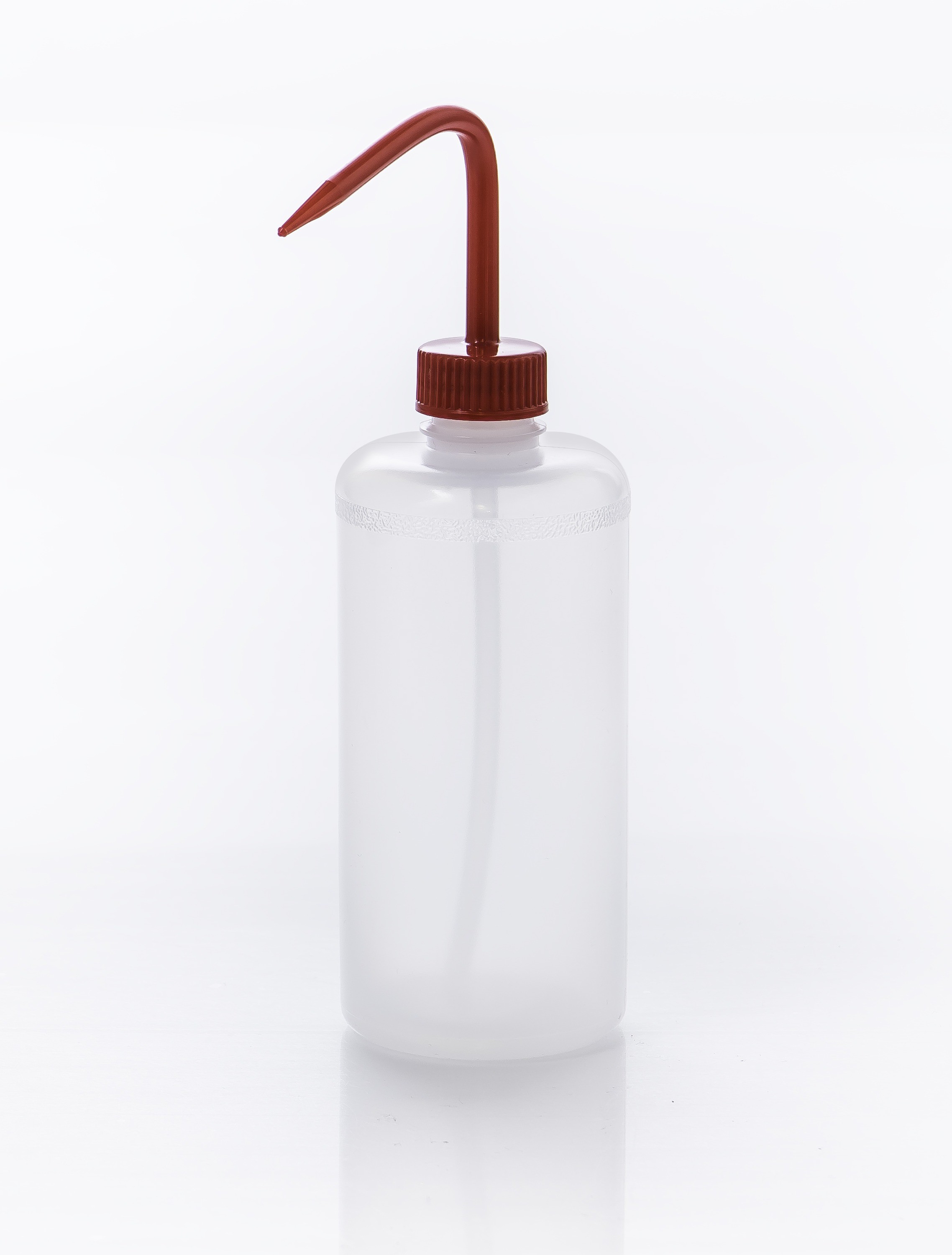 SP Bel-Art Narrow-Mouth 500ml (16oz) Polyethylene Wash Bottles; Red Polypropylene Cap, 28mm Closure (Pack of 6)