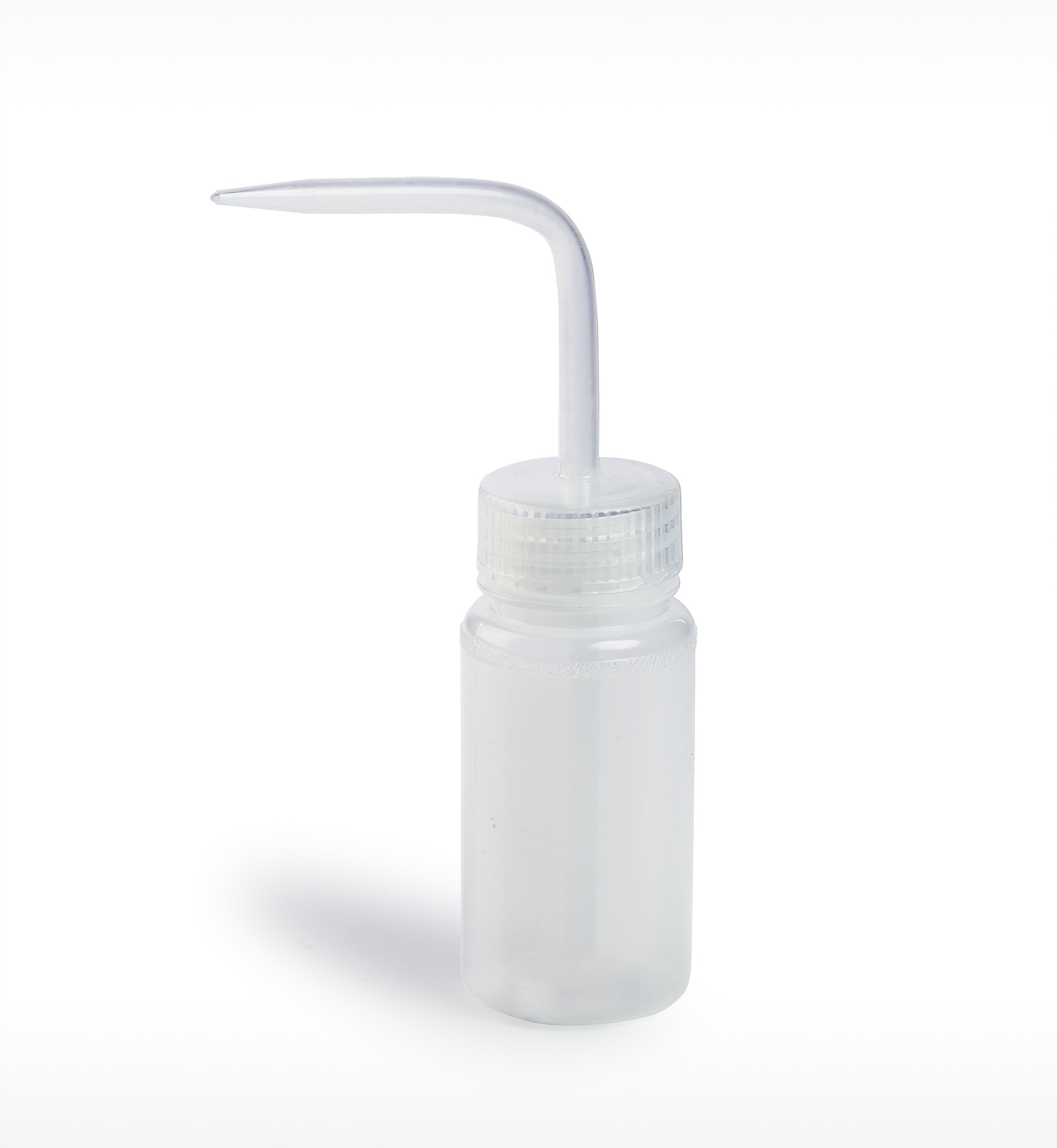 SP Bel-Art Wide-Mouth 125ml (4oz) Polyethylene Wash Bottles; Natural Polypropylene Cap, 38mm Closure (Pack of 12)