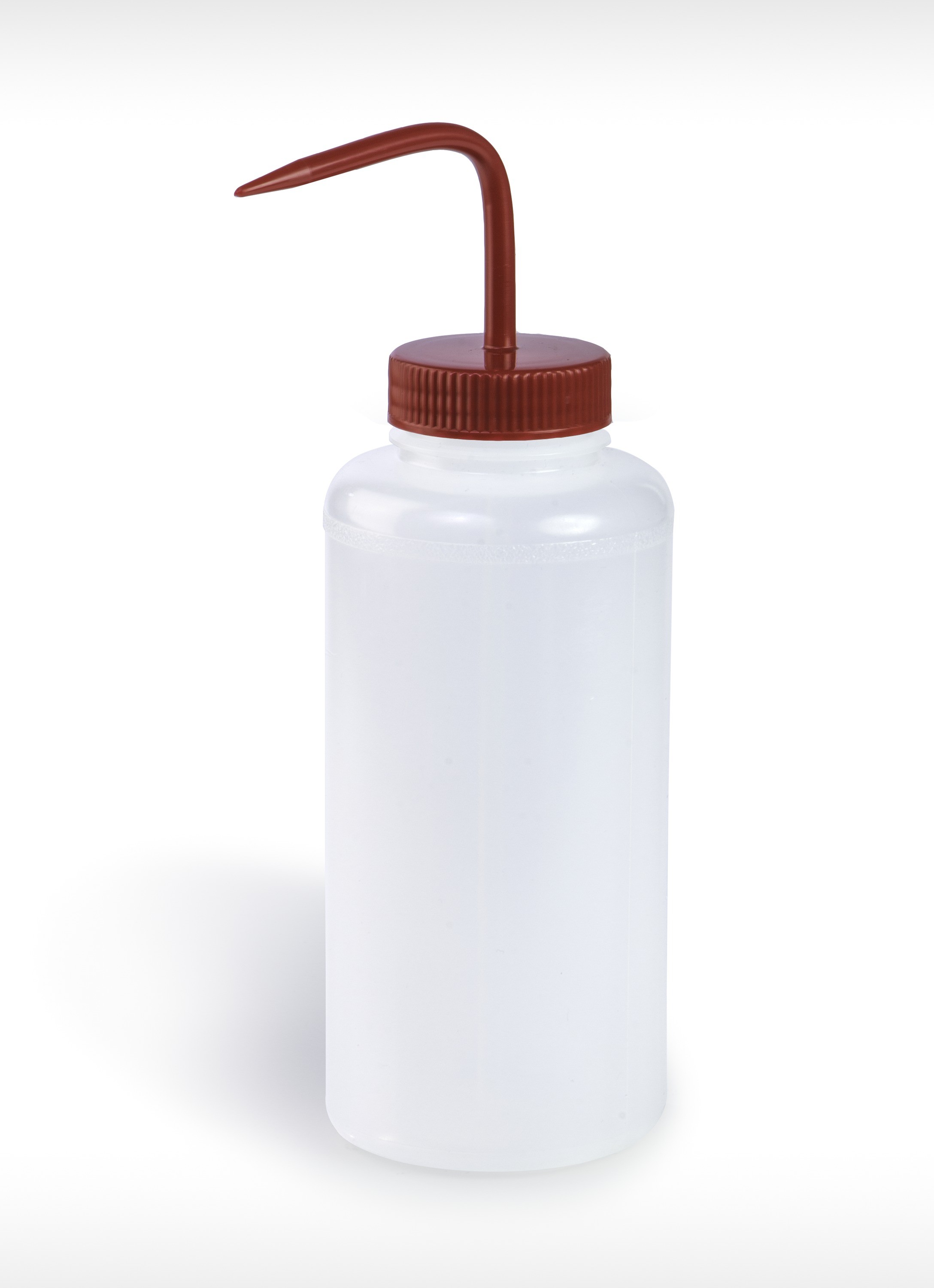 SP Bel-Art Wide-Mouth 1000ml (32oz) Polyethylene Wash Bottles; Red Polypropylene Cap, 53mm Closure (Pack of 4)