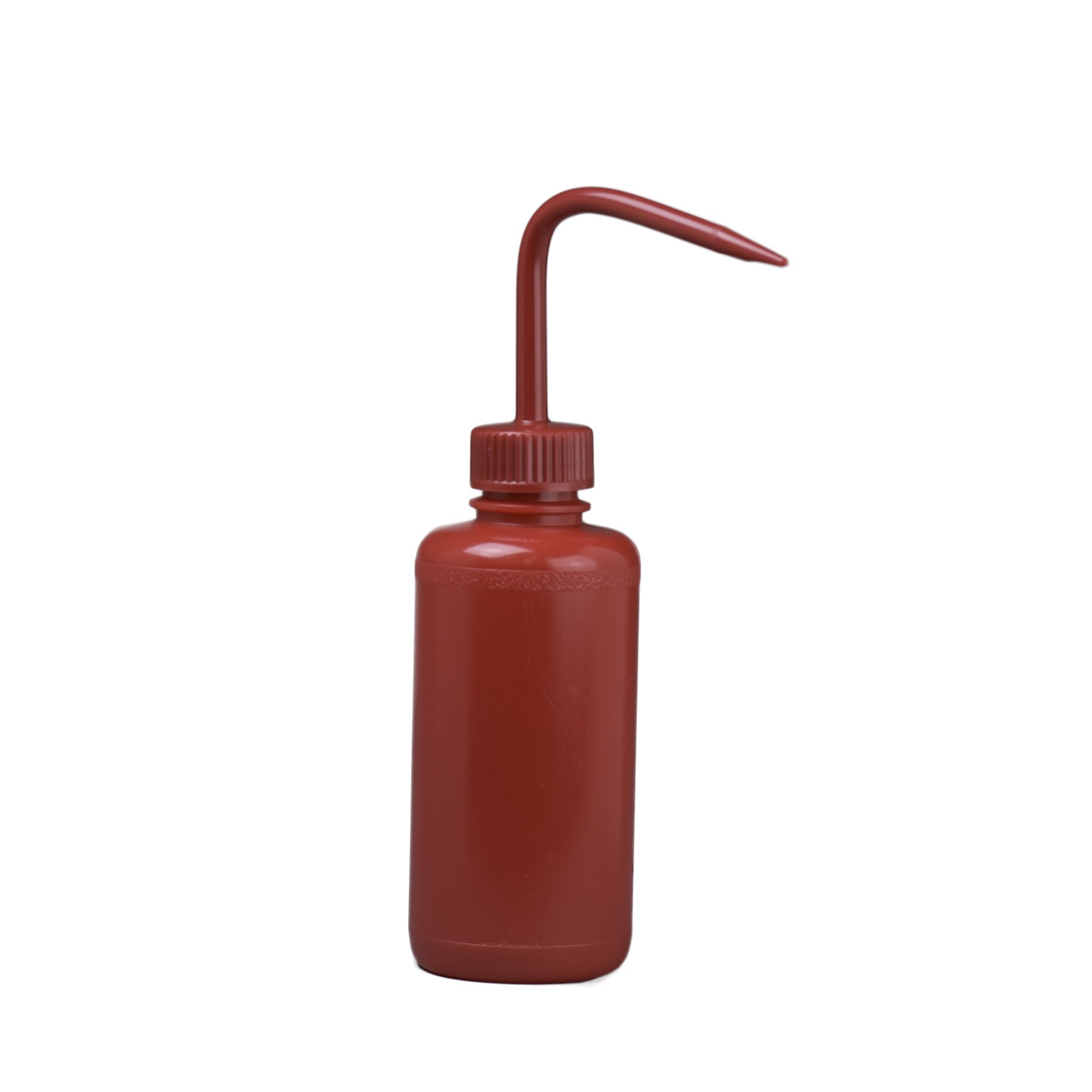 SP Bel-Art Red 250ml (8oz) Polyethylene Wash Bottles; Polypropylene Cap, 28mm Closure (Pack of 6)