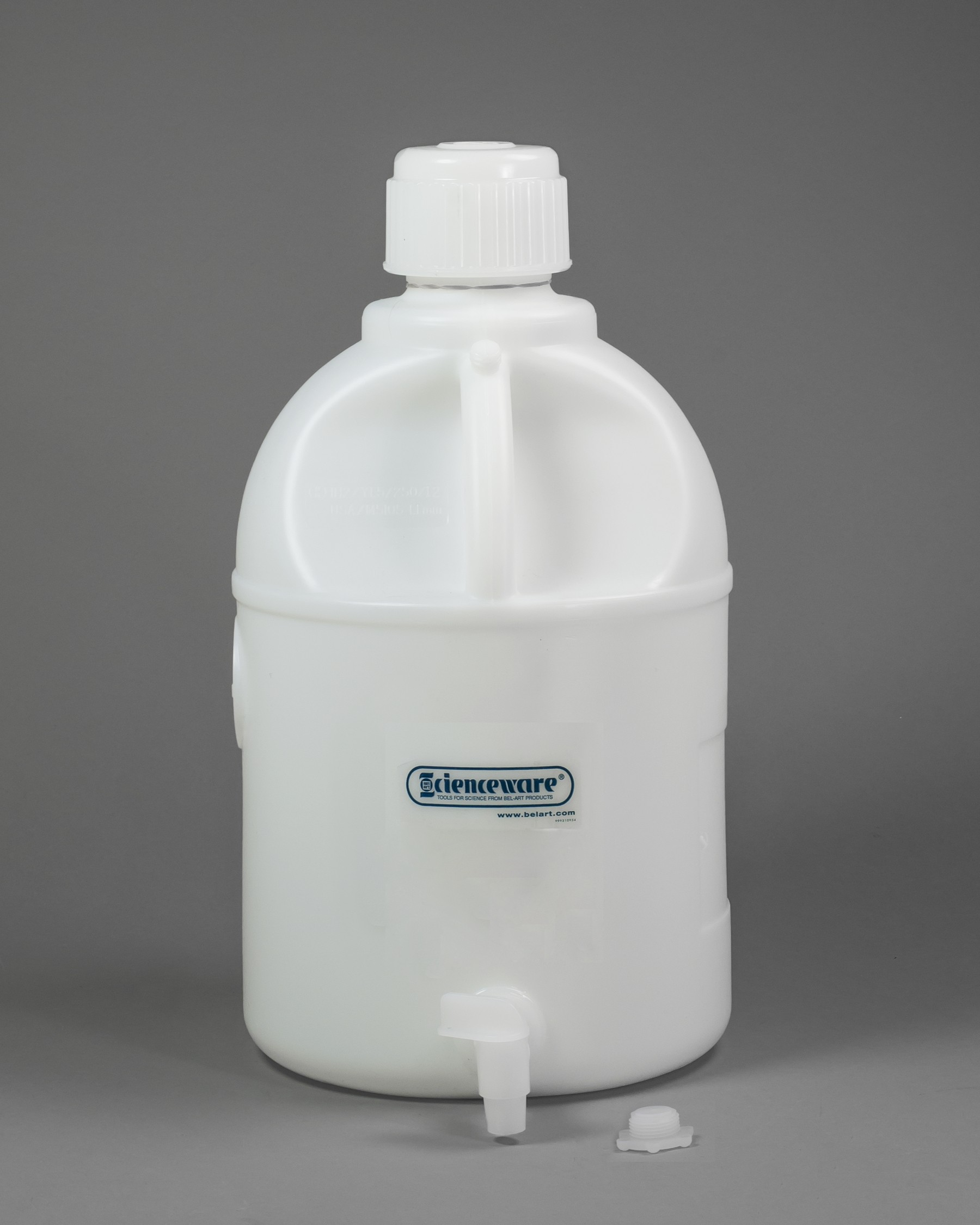 SP Bel-Art Polyethylene Carboys with Spigot; 20 Liters (5 Gallons)