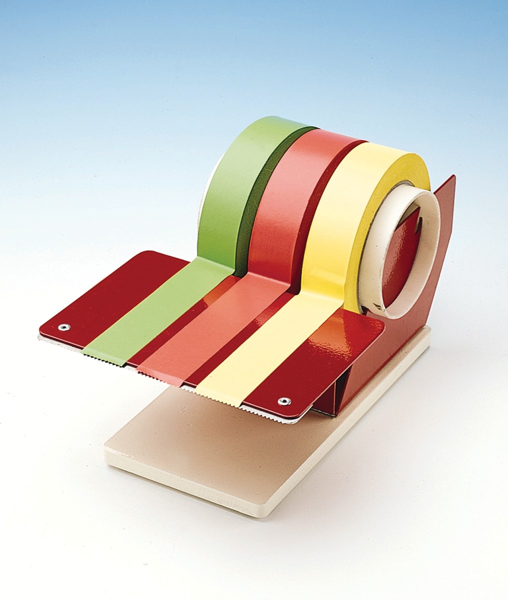 SP Bel-Art Multi-Roll Tape Dispenser; 10¹/₄ x 6 x 4³/₈ in., 4 in. x 6 in. Writing Surface