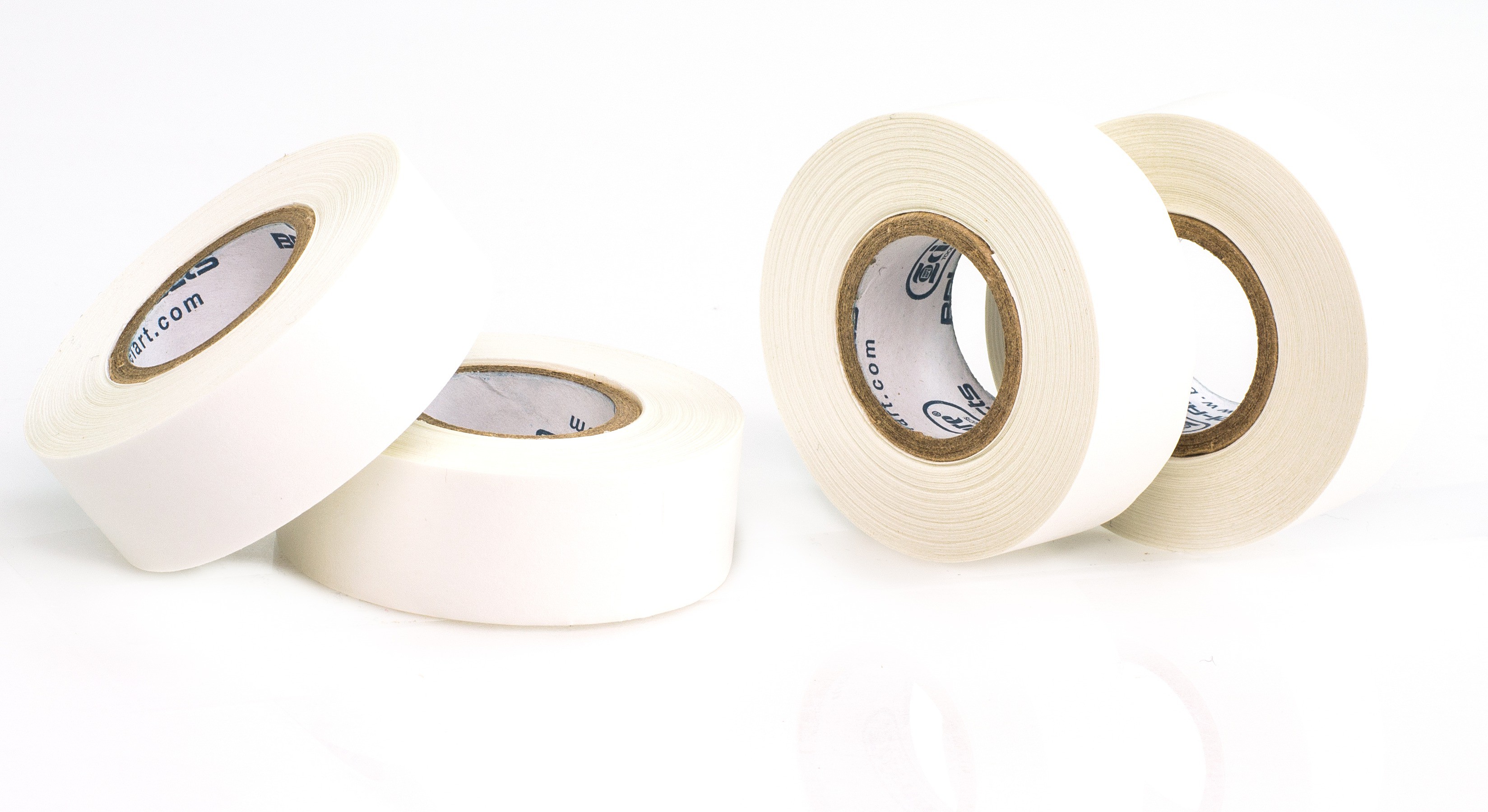 BelArt WriteOn White Label Tape; 15yd Length, ³/₄ in. Width, 1 in