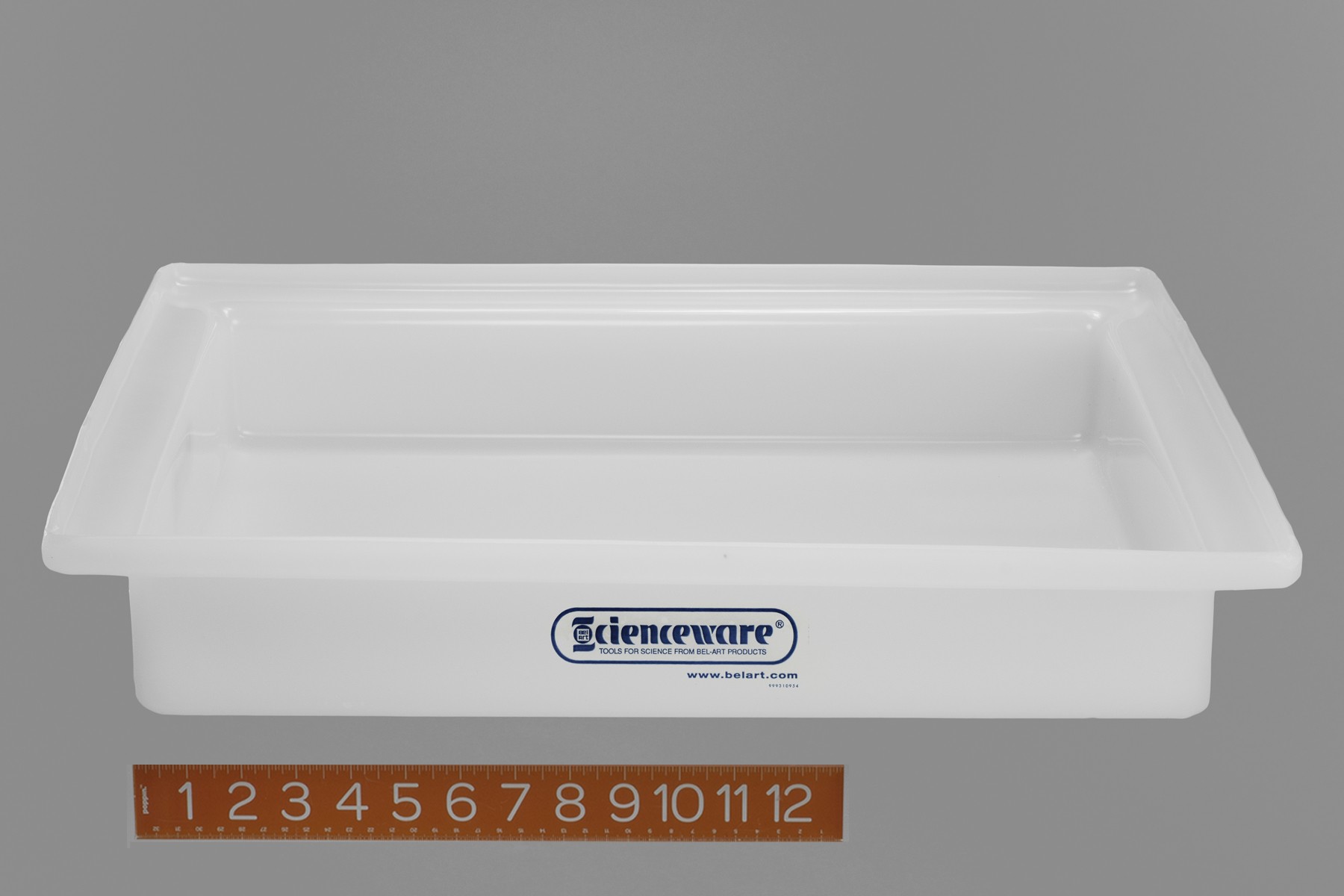 SP Bel-Art General Purpose Polyethylene Tray without Faucet; 16 x 20 x 3 in.