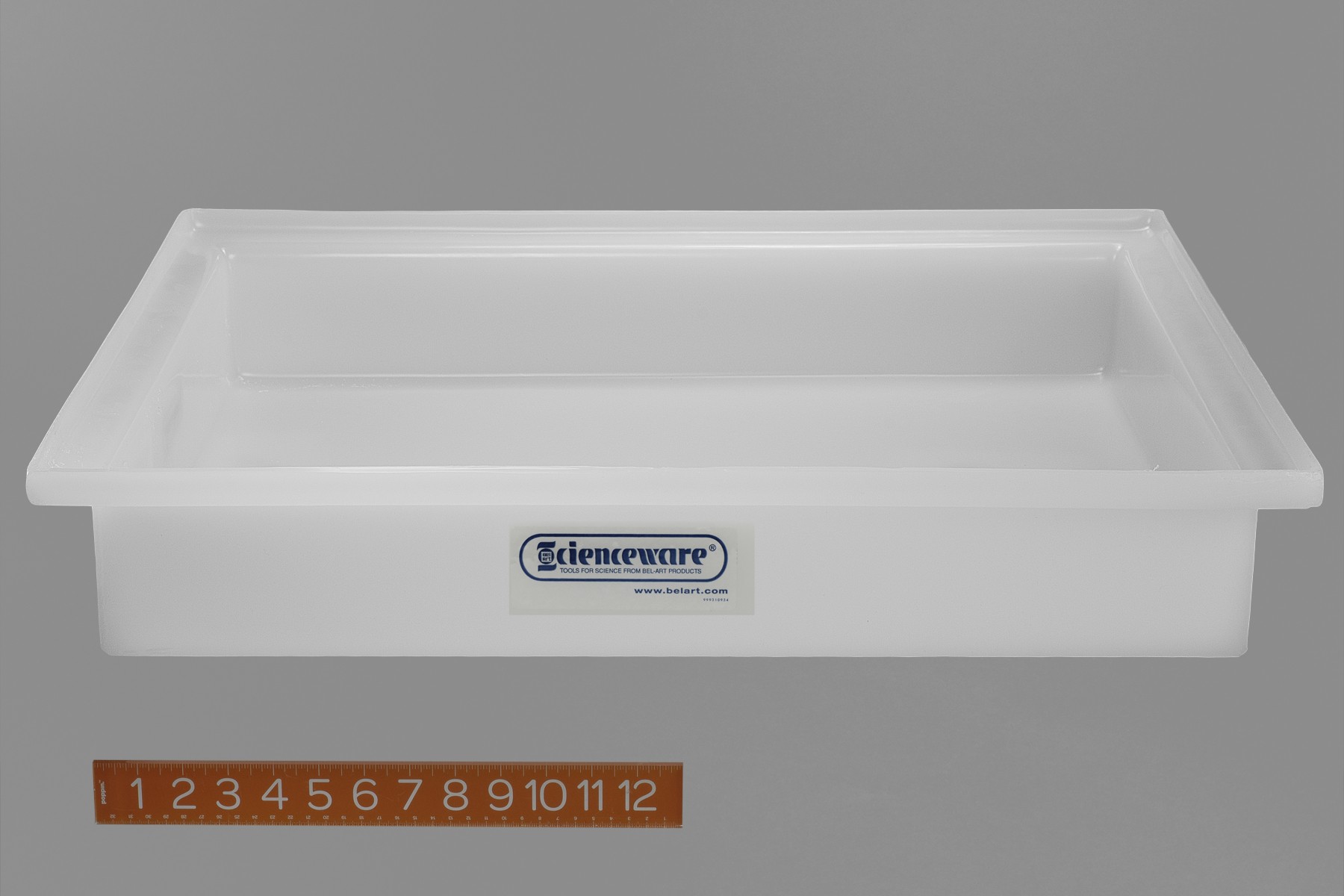 SP Bel-Art General Purpose Polyethylene Tray without Faucet; 21½ x 25½ x 4 in.