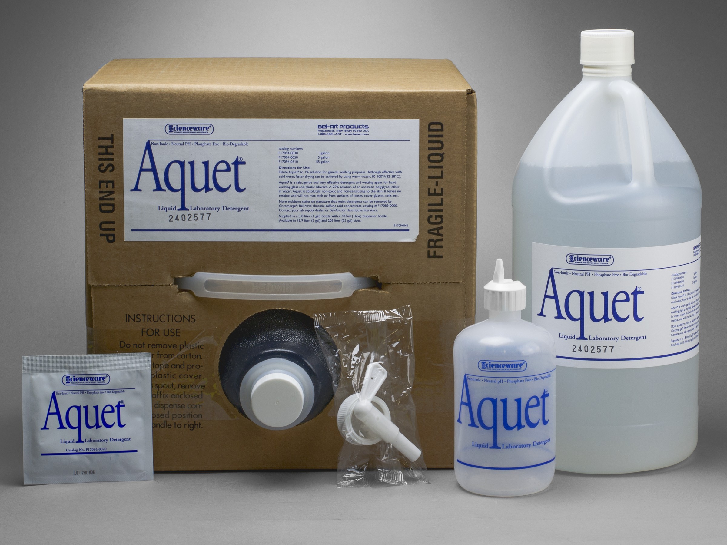 Aquet Detergent for Glassware and Plastics