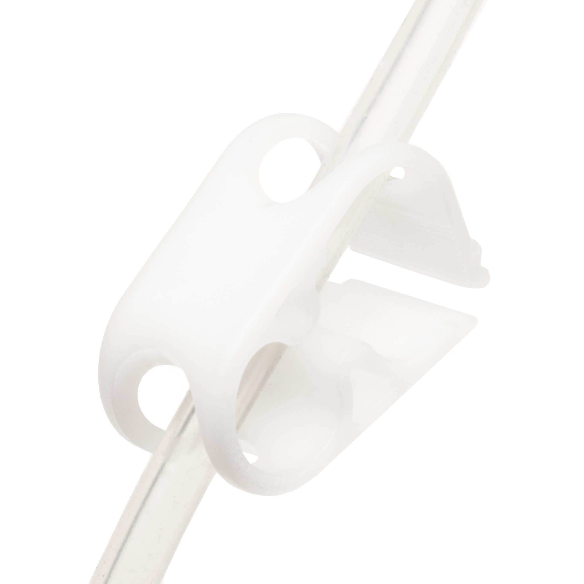SP Bel-Art Acetal Mid-Range Plastic Tubing Clamps; For ⅛ to ⁷⁄₁₆ in. O.D. Tubing (Pack of 12)