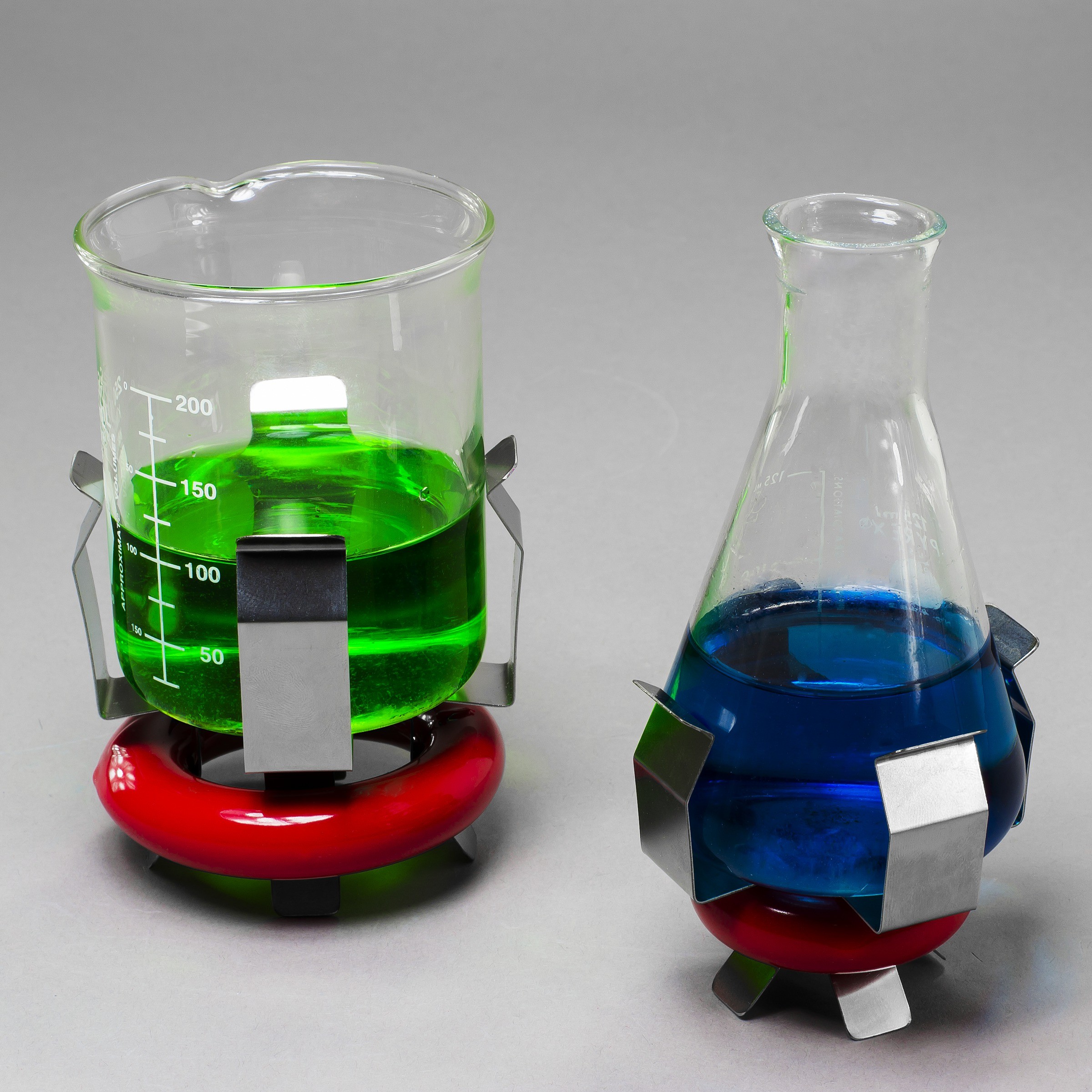 Weighted Beaker/Flask Holders with Vikem Vinyl Coating SP Scienceware