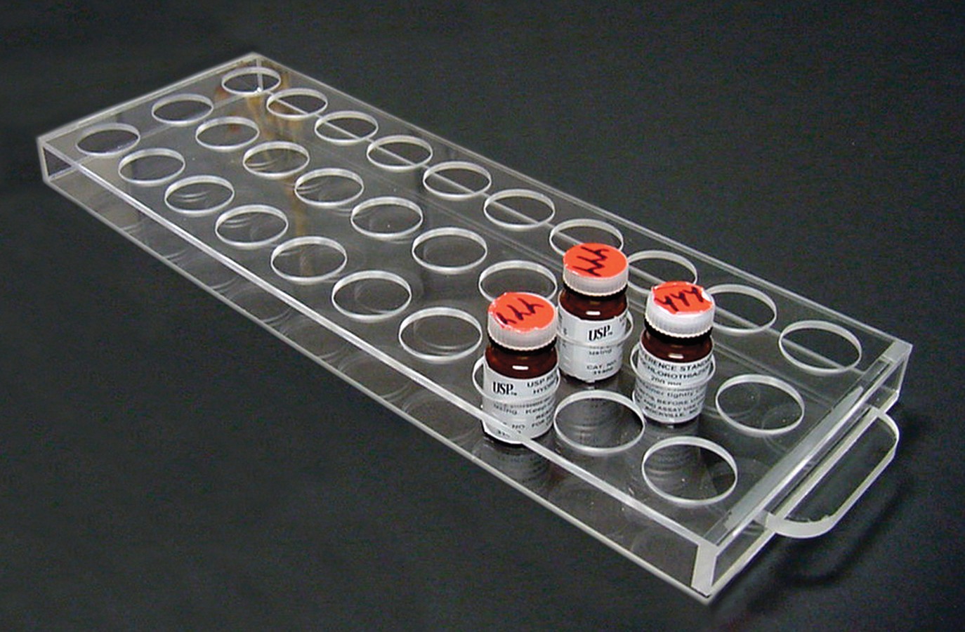 Acrylic Lab Specimen/Vial Holder