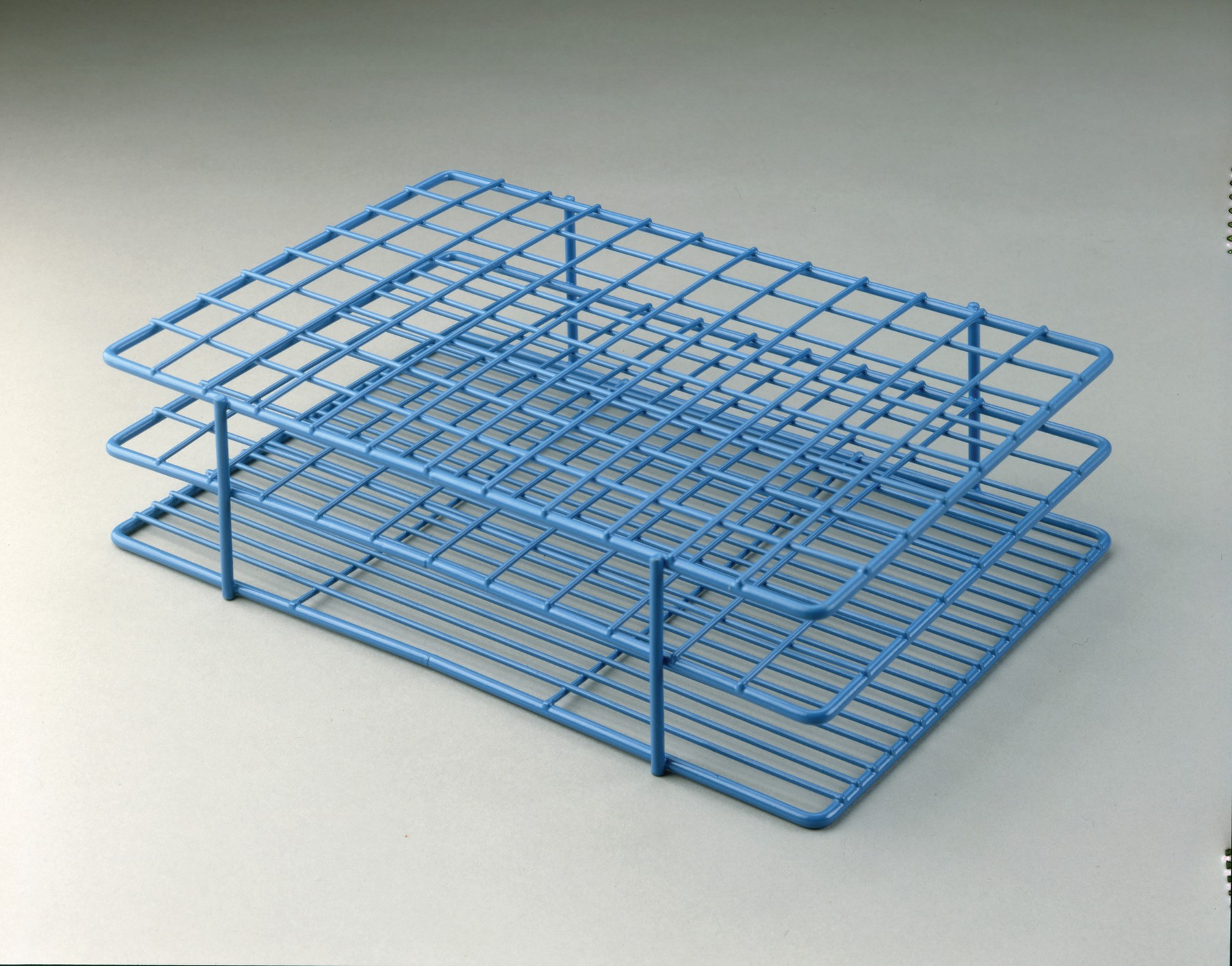 Frey Scientific No-Wire Autoclavable Polypropylene Test Tube Rack for 30mm Tube 21 Well 