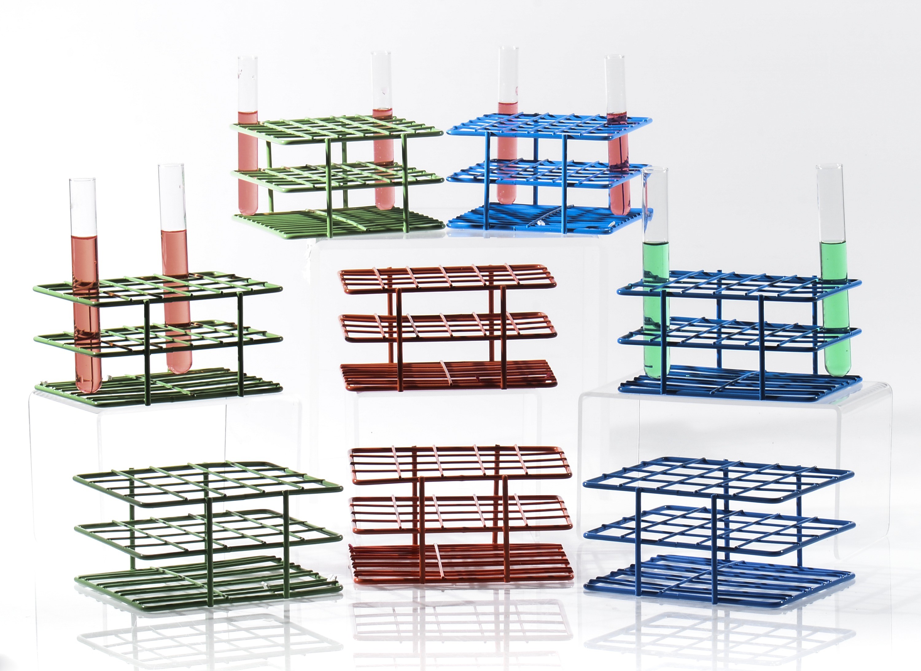 Poxygrid “Half-Size” Test Tube Racks