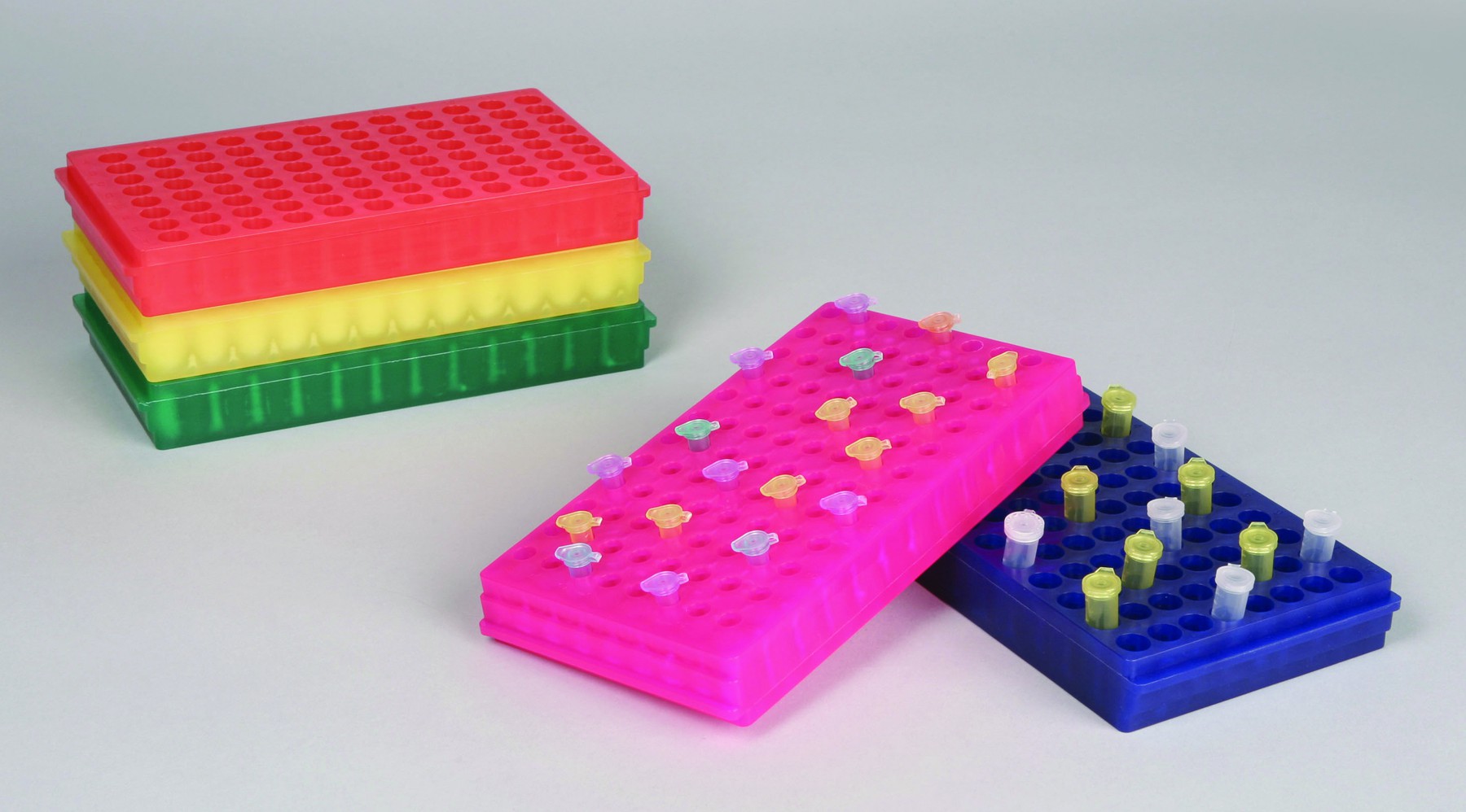 BelArt Microcentrifuge Tube Rack; For 0.5 or 1.52.0ml Tubes, 96