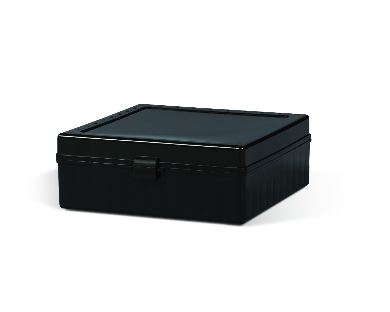 SP Bel-Art 100-Place Plastic Freezer Storage Boxes; Opaque Black (Pack of 5)