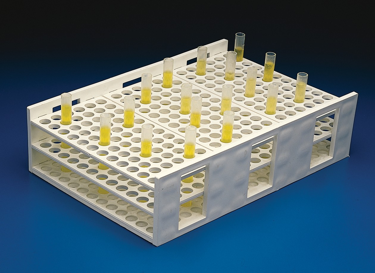 SP Bel-Art Radioimmunoassay Tube Rack; For 16-20mm Tubes, 120 Places