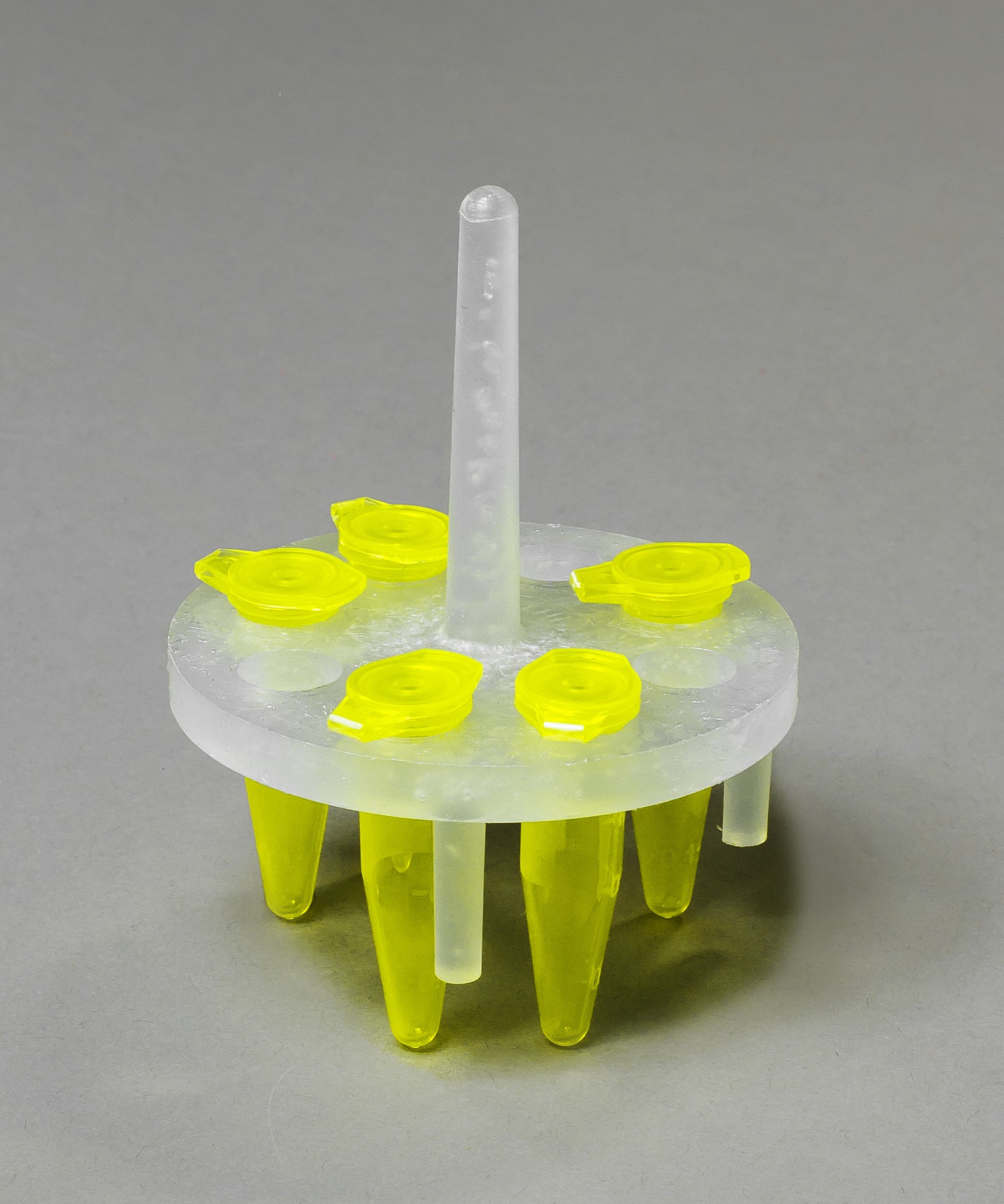 SP Bel-Art ProCulture Round Microcentrifuge Floating Bubble Rack; For 1.5ml Tubes, 8 Places, Fits in 400ml Beakers
