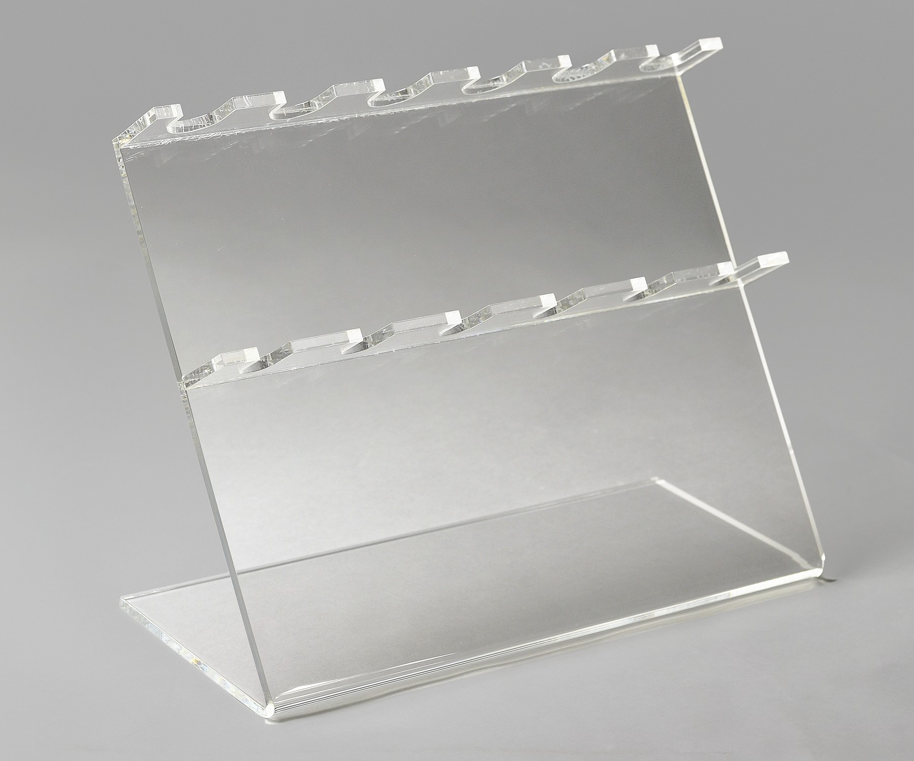 SP Bel-Art Pipettor Stand; 6 Places, 12 x 5 x 9½ in., Acrylic