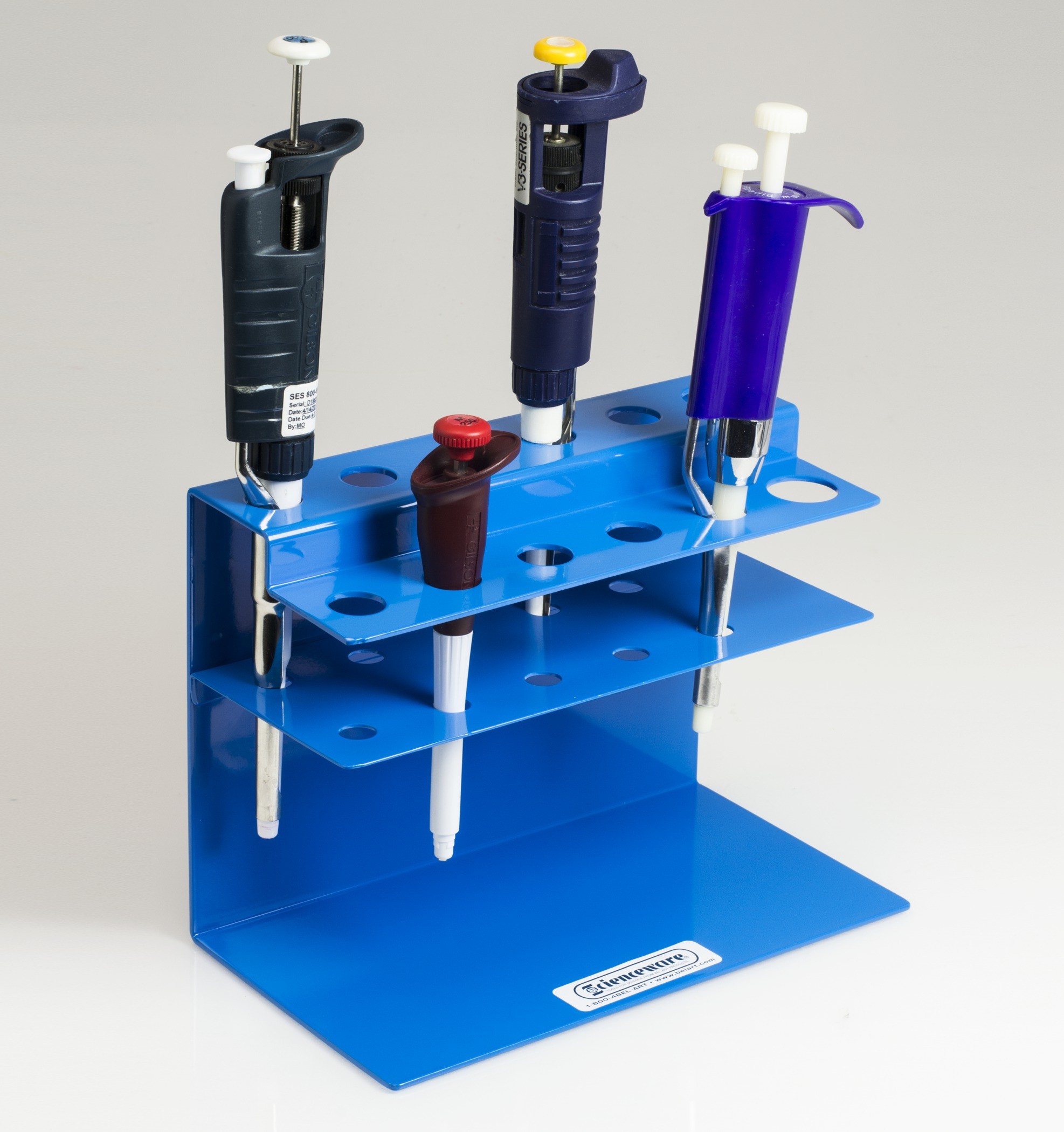 SP Bel-Art | SP Bel-Art Poxygrid Microliter Pipettor Rack; 10 Places, 9 ...