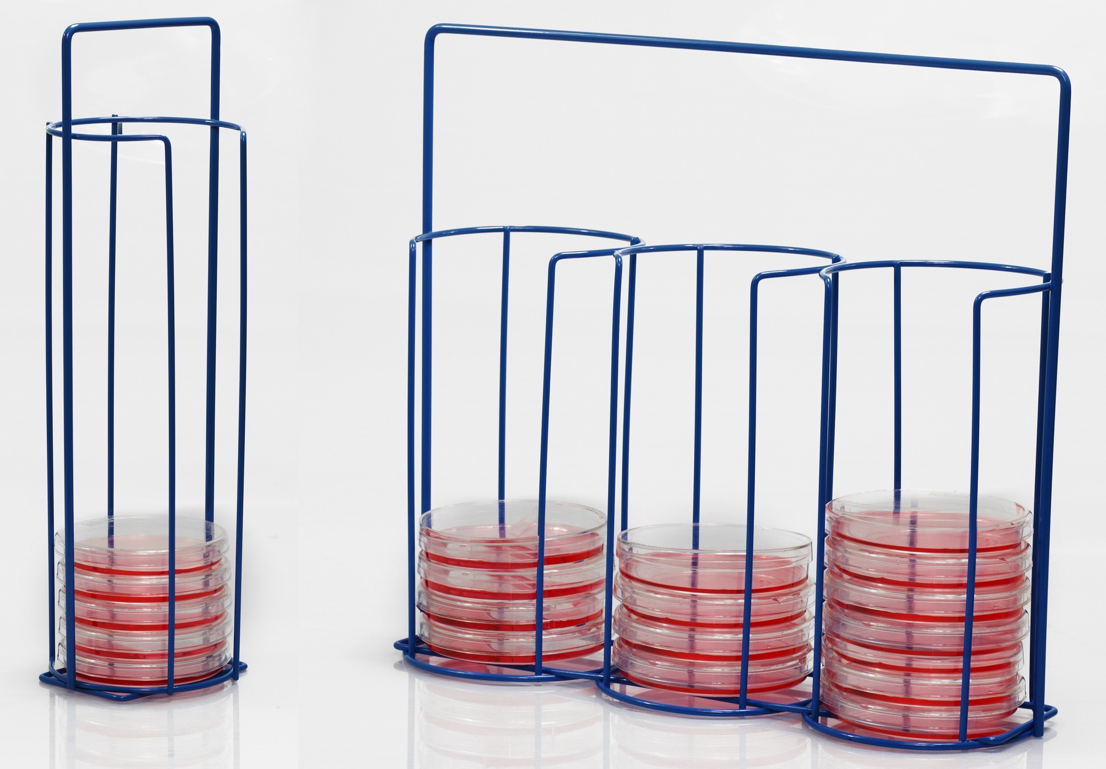 Poxygrid 100mm Petri Dish Carrying Racks