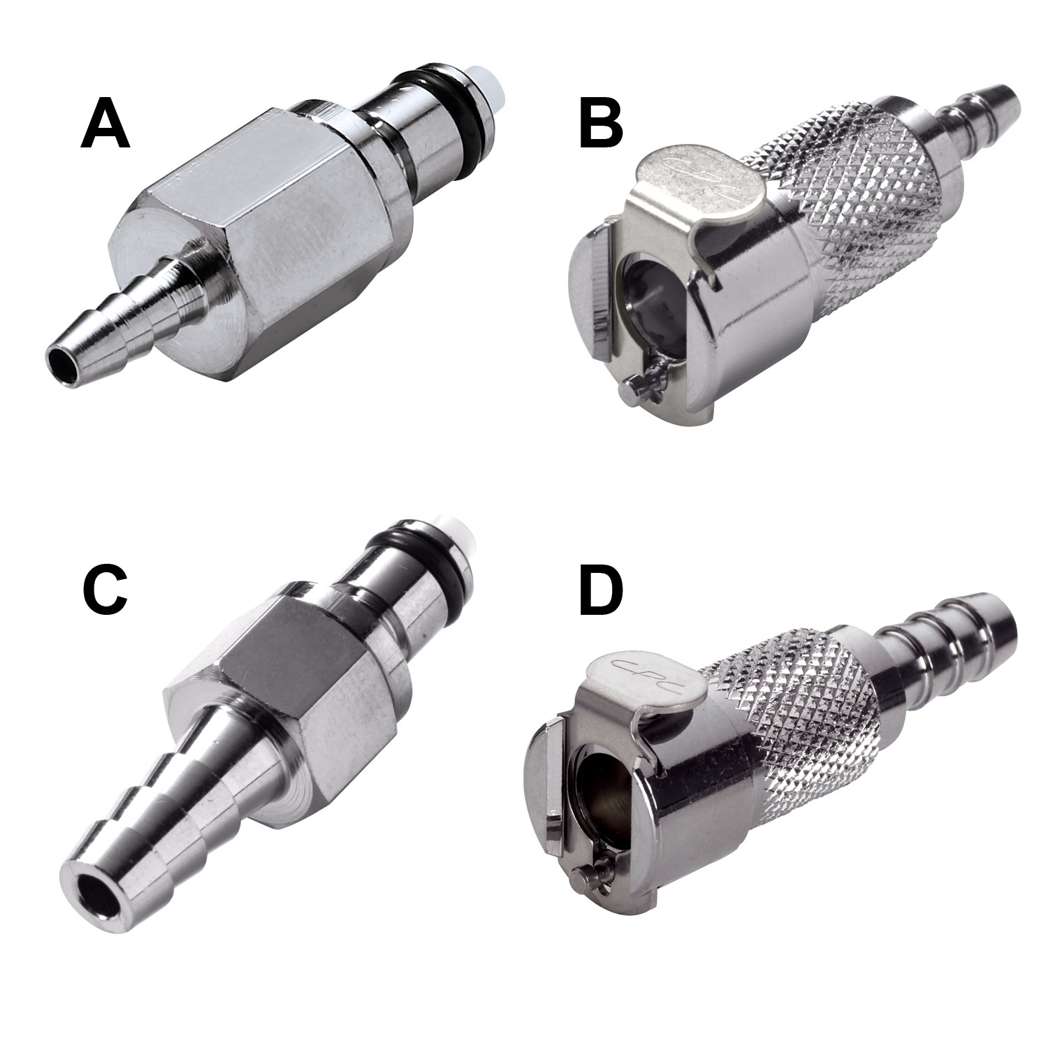 Colder Products Metal Quick Disconnect Male Coupling for ⅛ in. Tubing