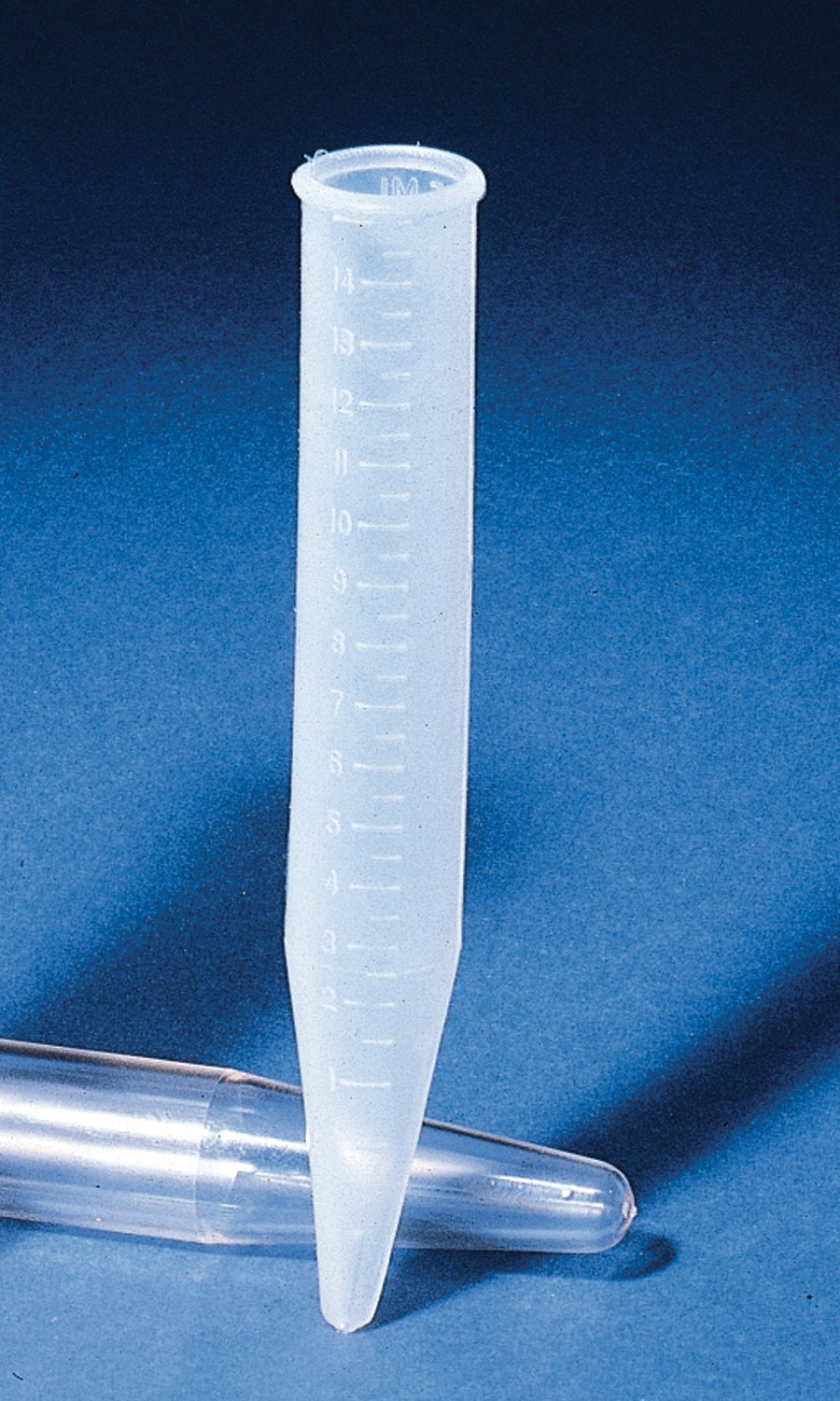 SP Bel-Art Polyethylene 15ml Conical Centrifuge Tubes with Rims; 11.7cm (Pack of 12)