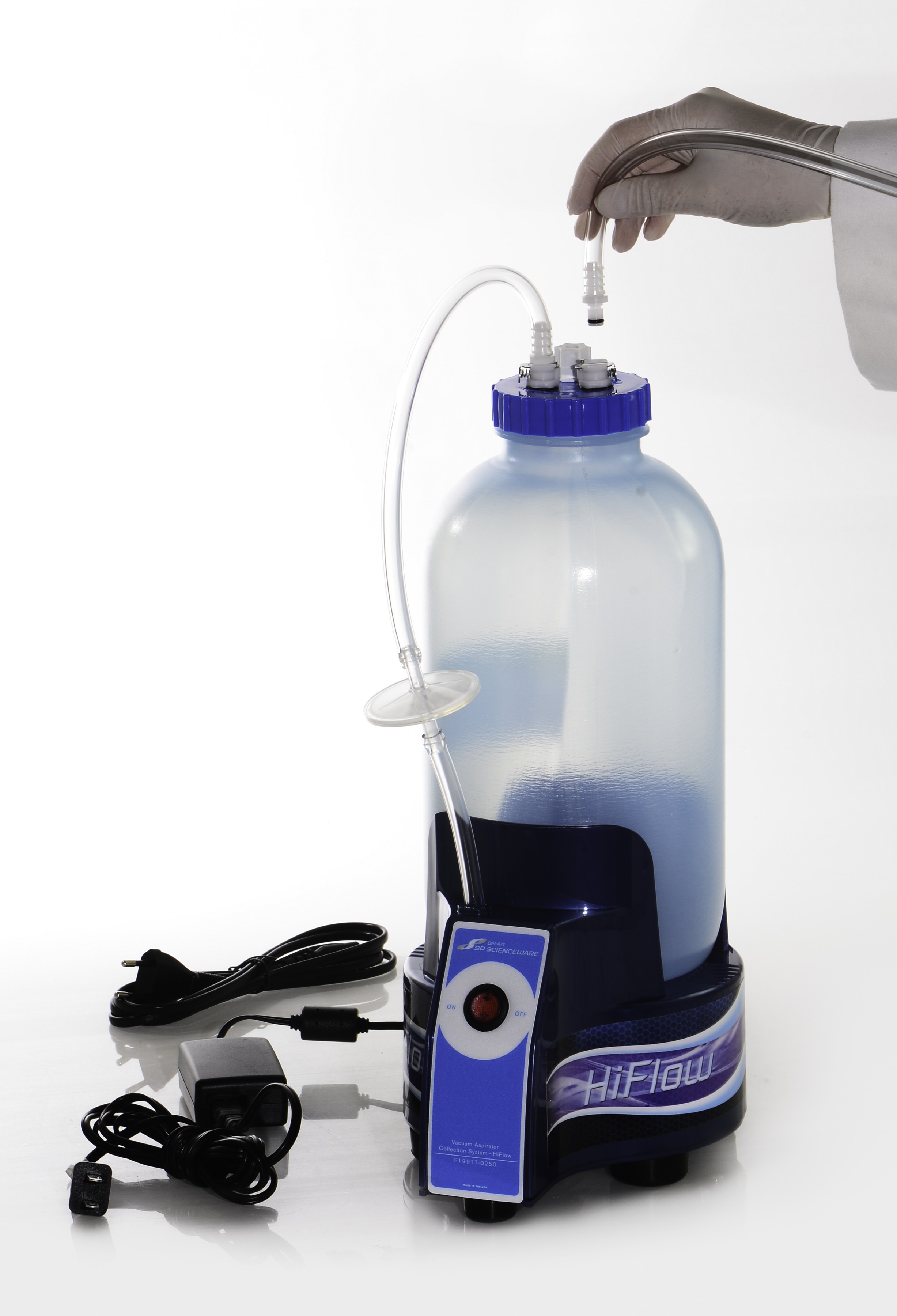 Bel Art Hiflow Vacuum Aspirator Collection System 1 0 Gallon