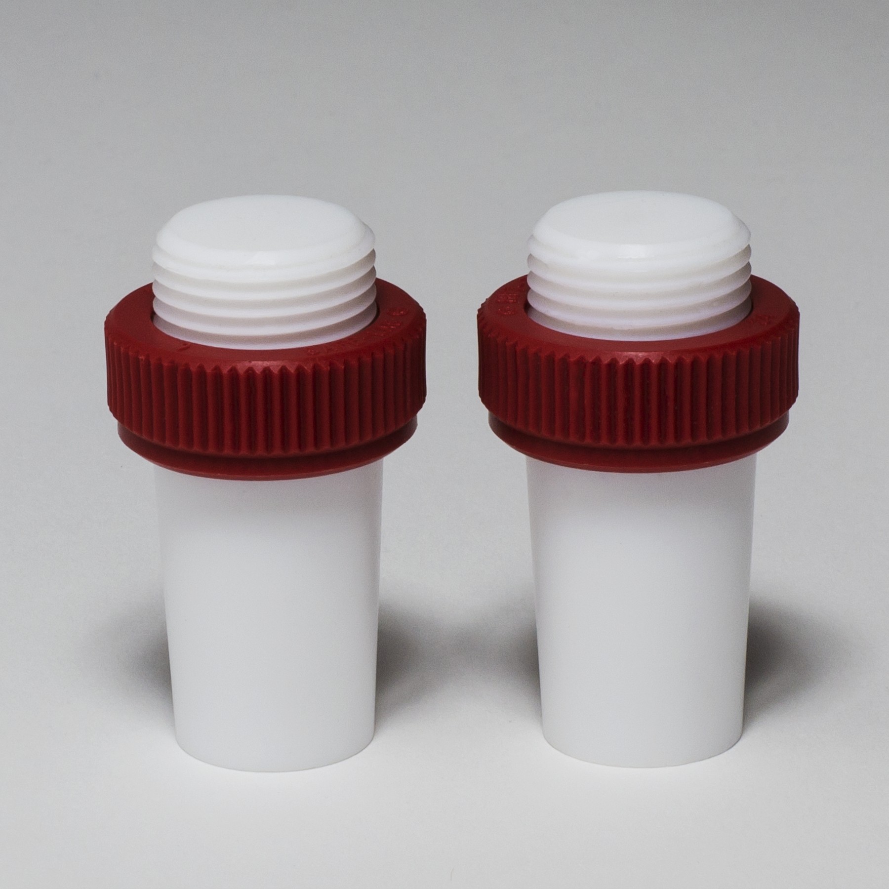 SP Bel-Art Safe-Lab Hollow Teflon PTFE Stoppers for 24/40 Tapered Joints (Pack of 2)