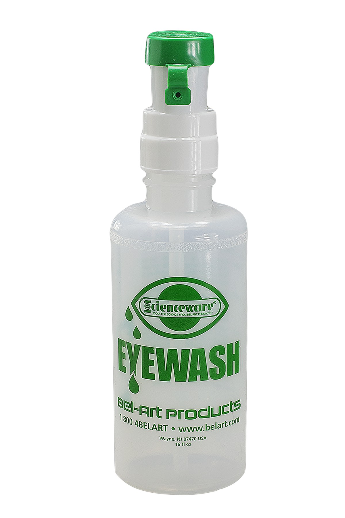SP Bel-Art Emergency Eye Wash Safety Station Bottle Refill, 500ml 