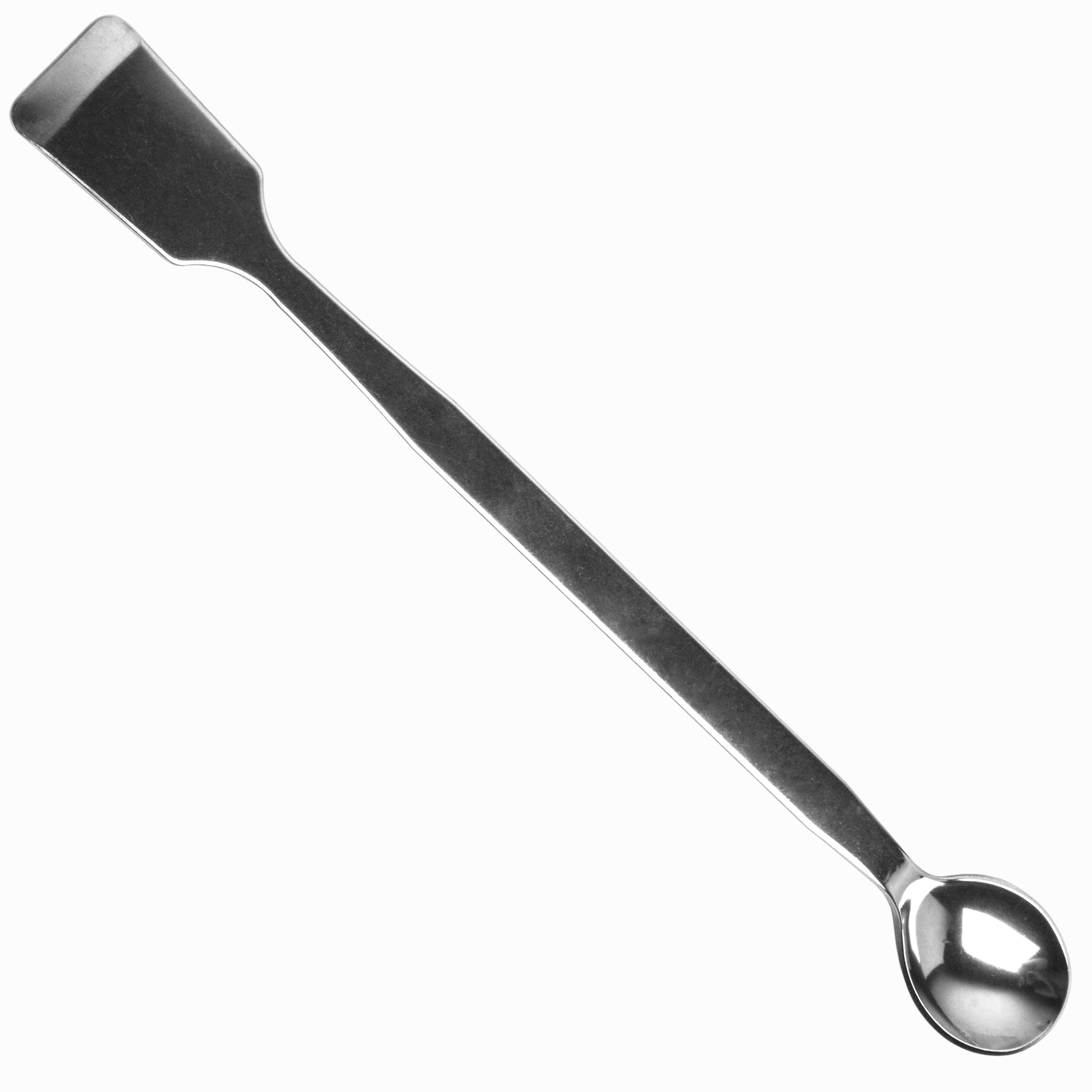 SP Bel-Art Stainless Steel Lab Spoon / Spatula; 5ml 30.5cm Length