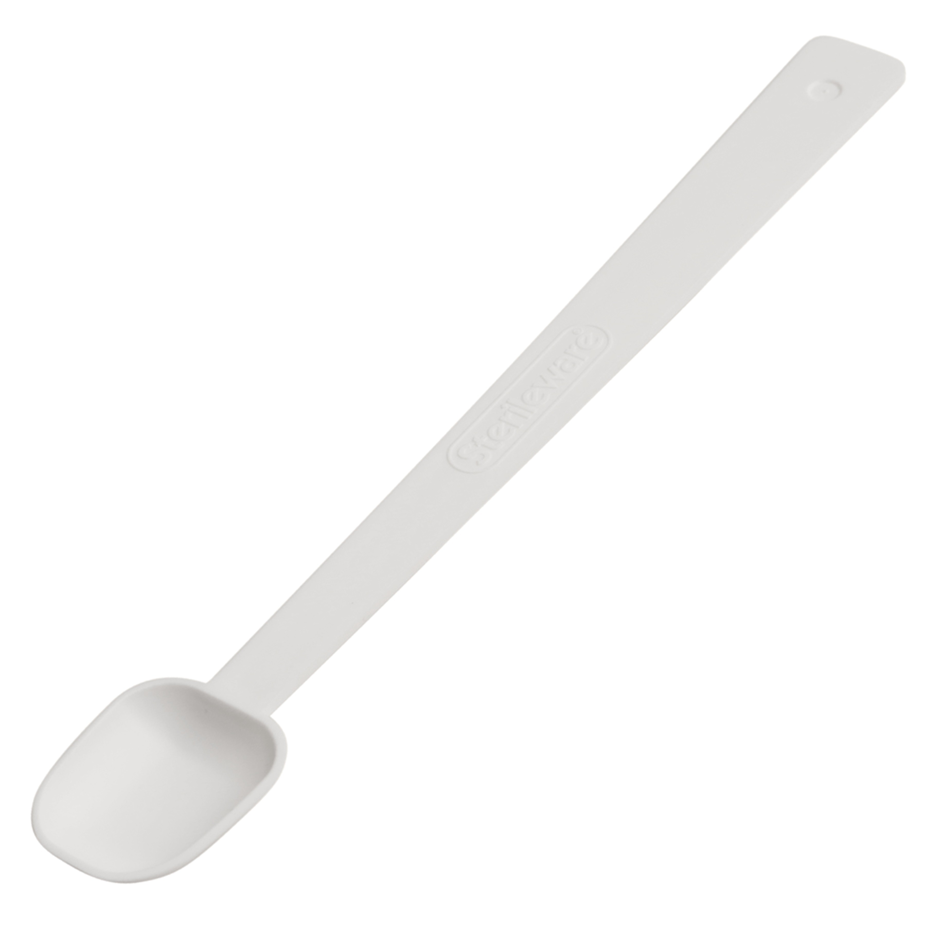 SP Bel-Art Long Handle Sampling Spoon; 2.46ml (½tsp), Non-Sterile Plastic (Pack of 12)