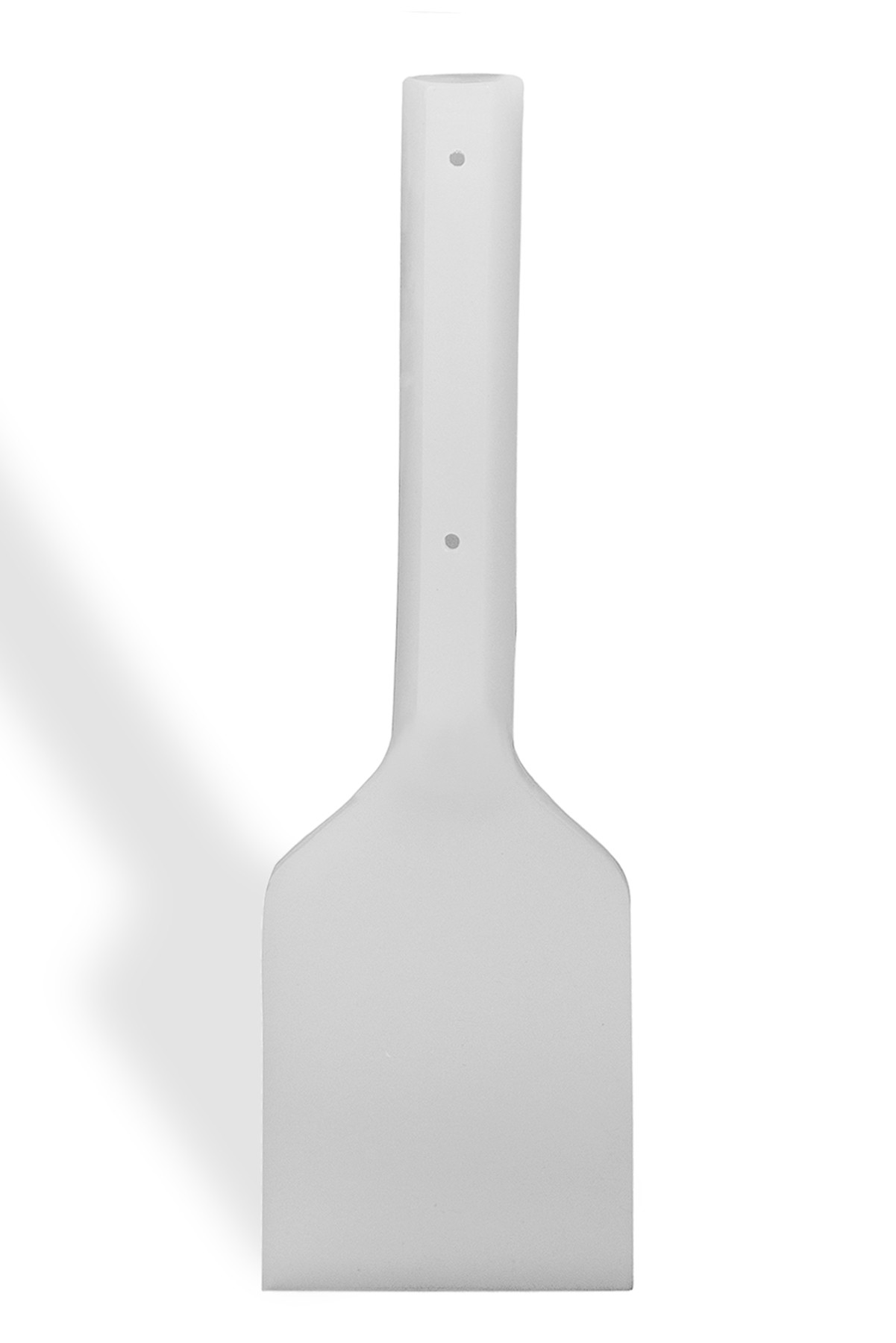 SP Bel-Art Soft Plastic Scraper; 10 in. Handle, 5 x 6 in. Blade, White