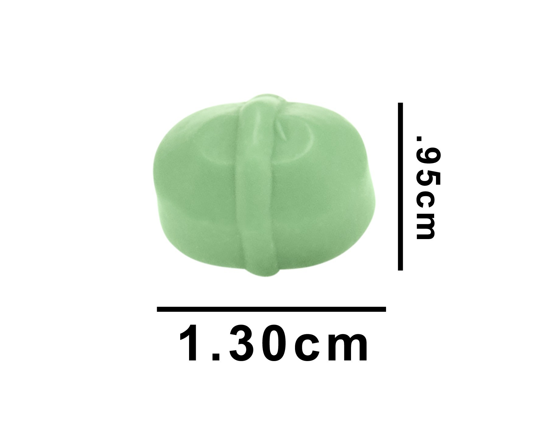SP Bel-Art Spinbar Rare Earth Teflon Octagon Magnetic Stirring Bar; 1.30 x 0.95cm, Green