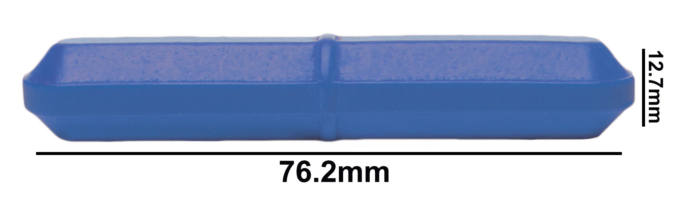 SP Bel-Art Spinbar Teflon Octagon Magnetic Stirring Bar; 76.2 x 12.7mm, Blue