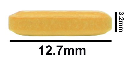 SP Bel-Art Spinbar Teflon Octagon Magnetic Stirring Bar; 12.7 x 3.2mm, Yellow