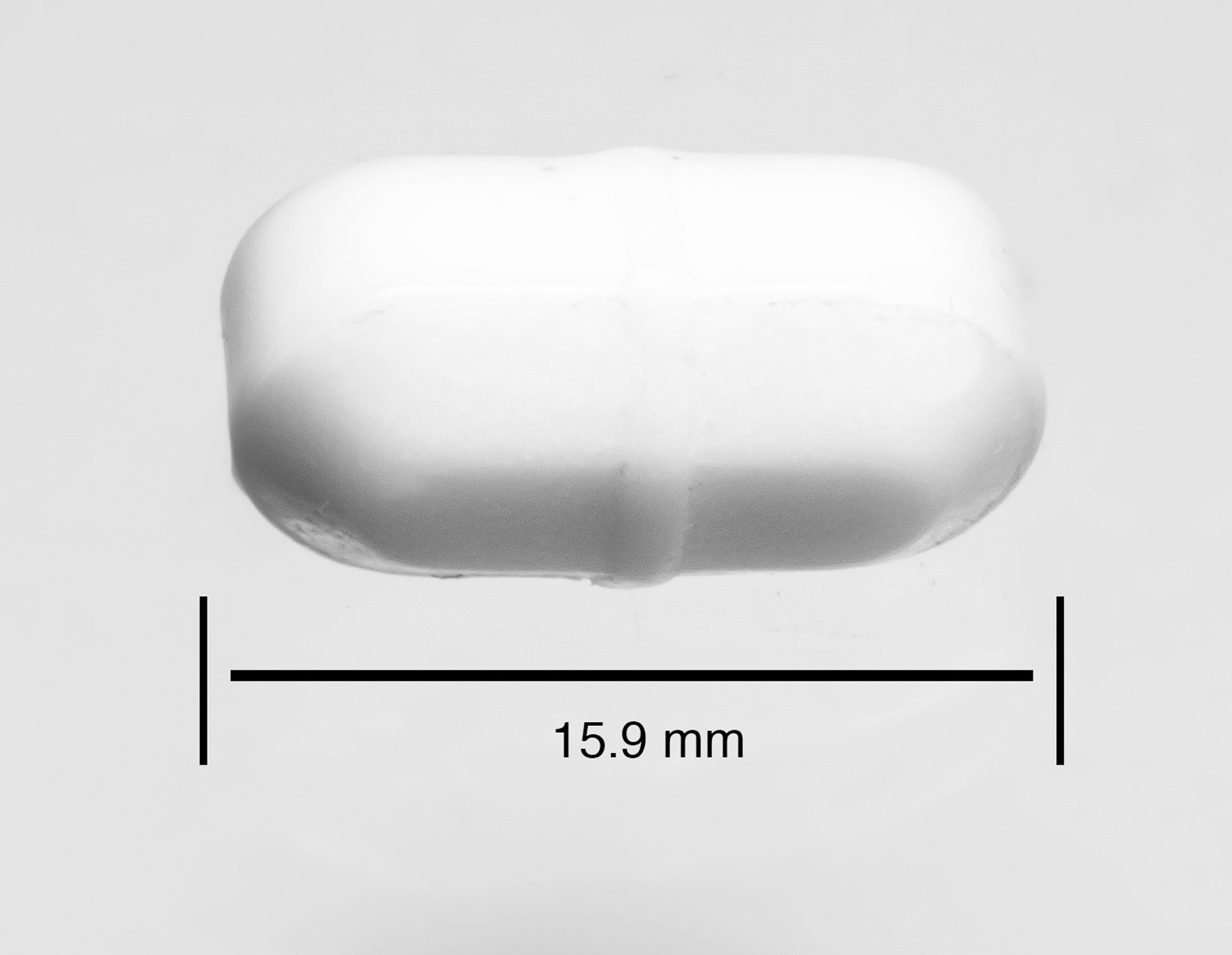 SP Bel-Art Spinbar Teflon Octagon Magnetic Stirring Bar; 15.9 x 8mm, White